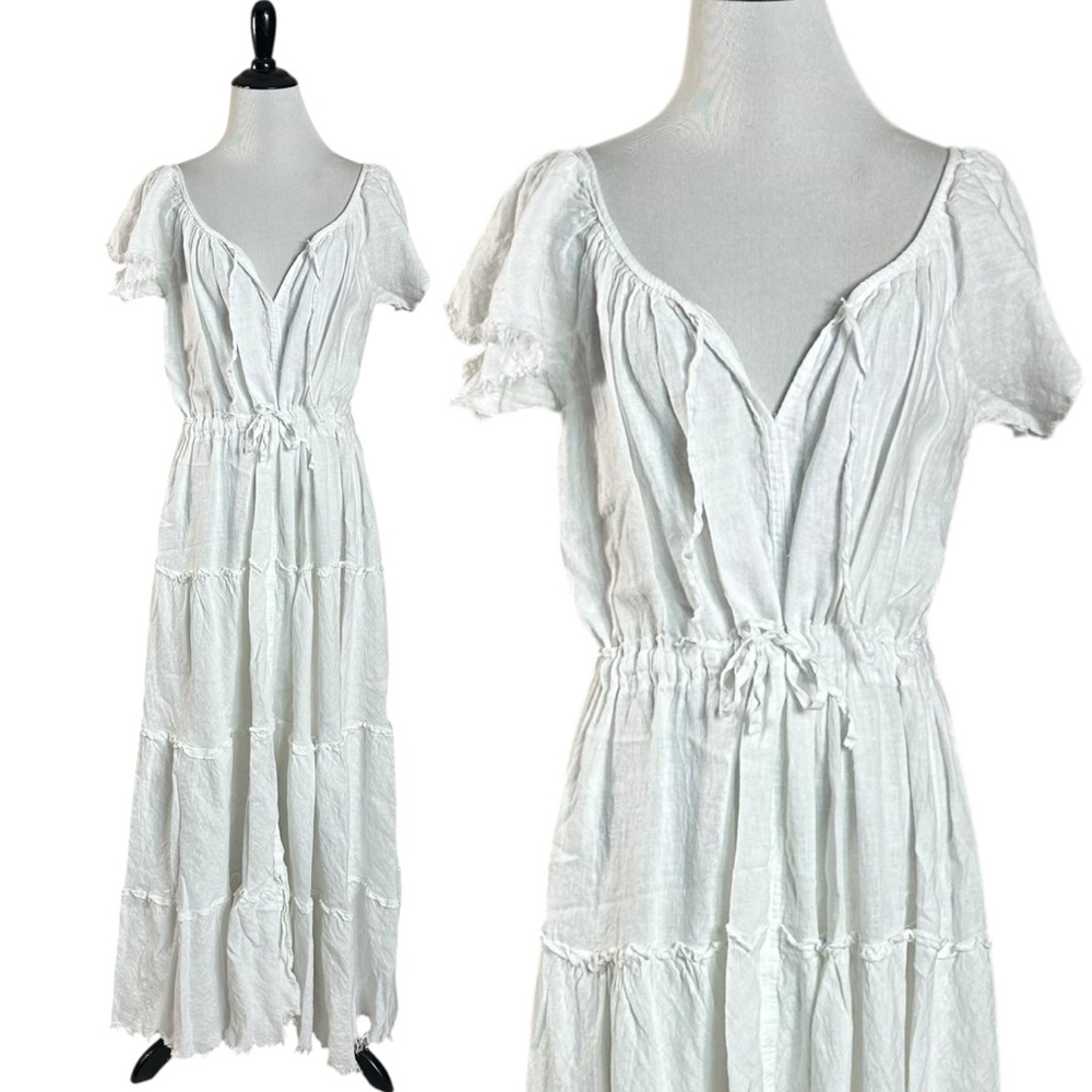 Elegant White Maxi Dress